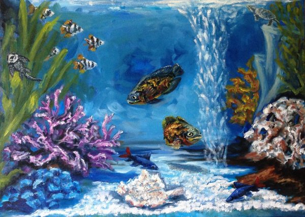Аквариум картина