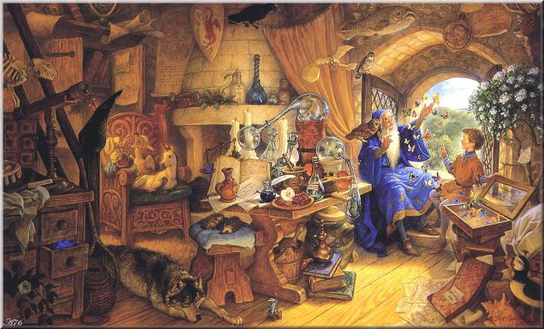 Художник Скотт Густафсон