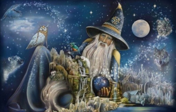 Волшебник Мерлин дети