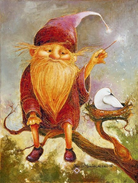 Люся чувиляева художник Домовой