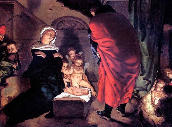 Маттиас Стомер поклонение волхвов