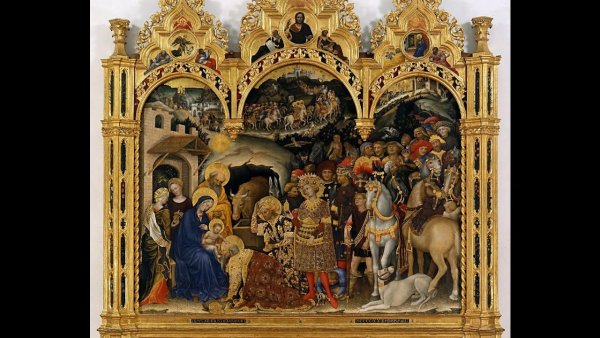 Поклонение волхвов Джентиле