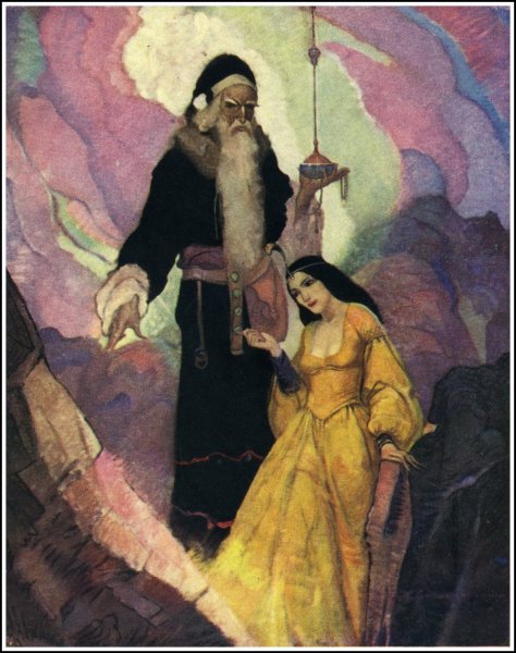 Король Артур и Мерлин картины