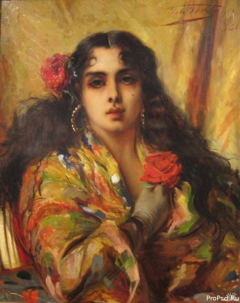 Leon Herbo 1850-1907 художник