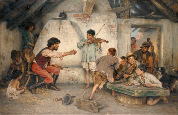 Цыгане в живописи 19 века