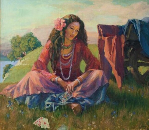 Маковский художник картины цыганка