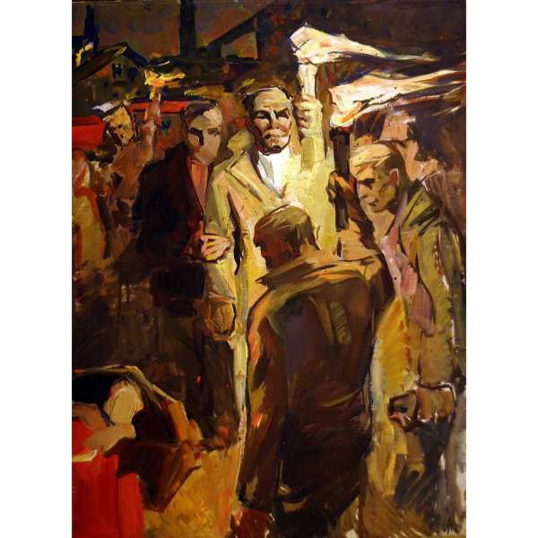 Прощание картина Мыльникова