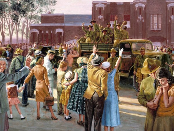 Художник Геннадий Добров прощальный взгляд