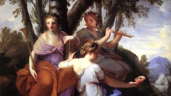 Музы искусства древней Греции