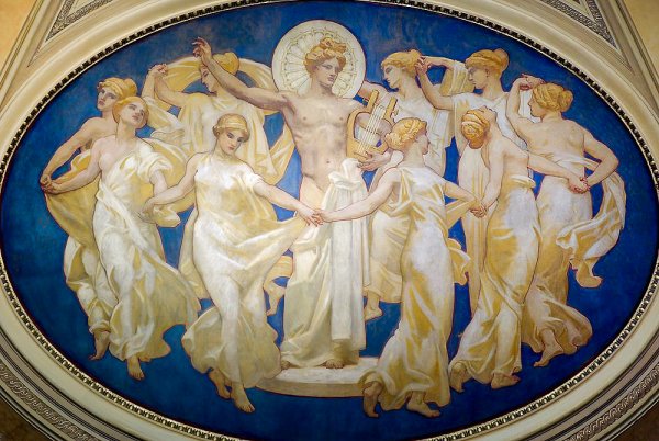 Джон Сингер Сарджент Аполлон и музы