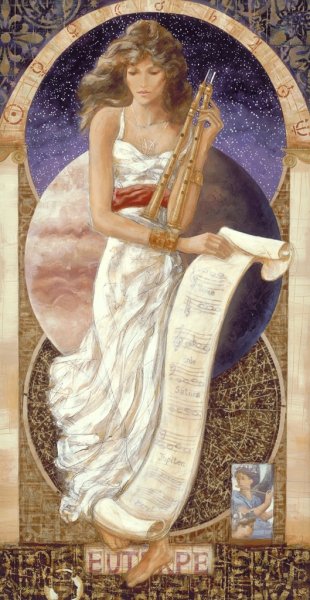 Богиня Эвтерпа