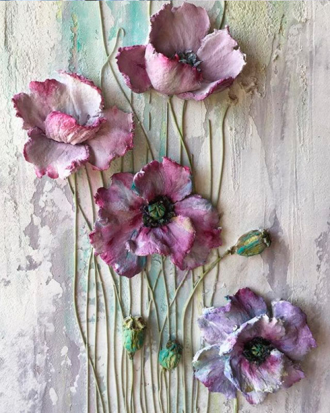 Объемная скульптурная живопись