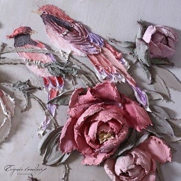 Елена Кожевникова скульптурная живопись