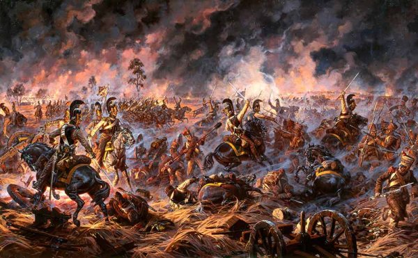 Казаки наполеоновские войны Ватерлоо