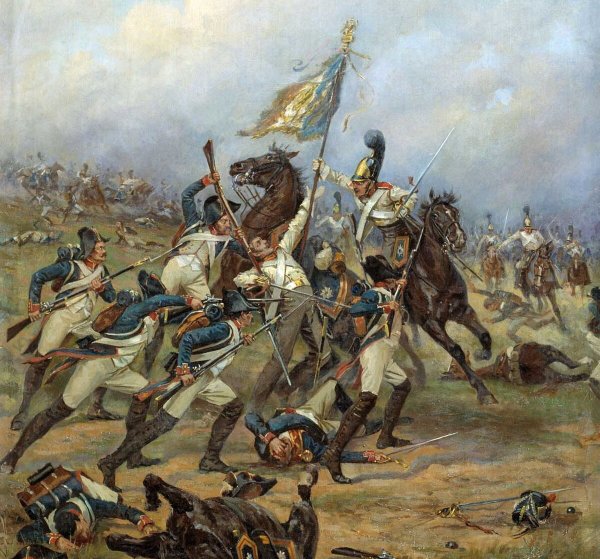 Батальная живопись Ватерлоо