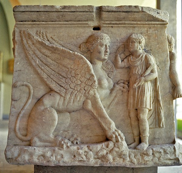 Сфинкс древняя Греция