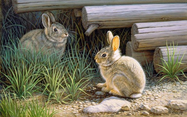 Пауль Крапф зайчики