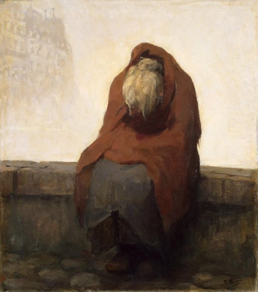 Курт Пейзер картина старуха