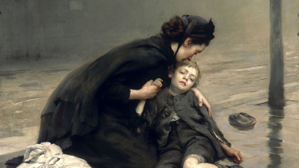 Нищета в живописи