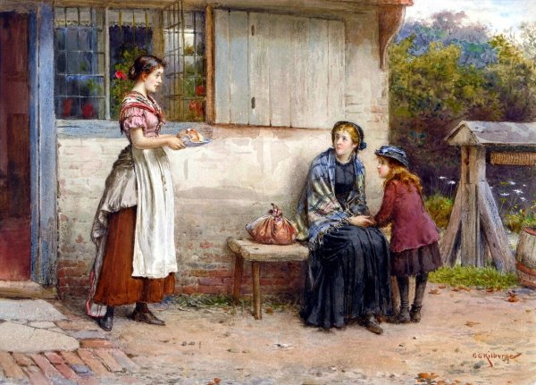 Виктор Васнецов нищие-Певцы богомольцы