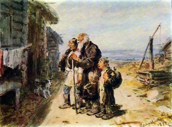 П П Чистяков нищие дети