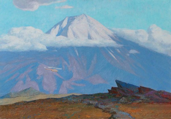 Горы на Дальнем плане