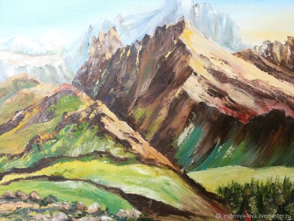 Художник пейзажи Камчатки