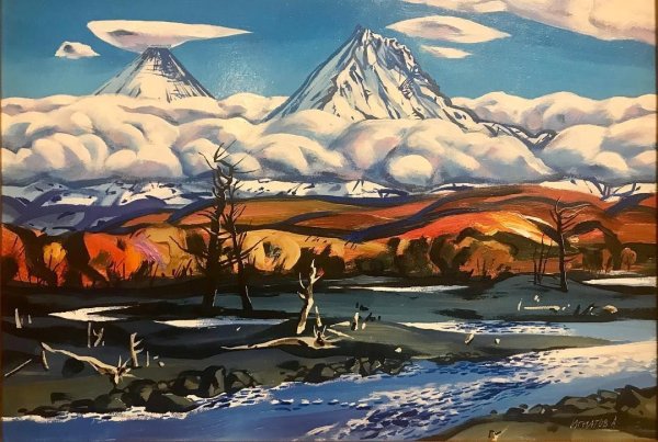 Картины камчатских пейзажей