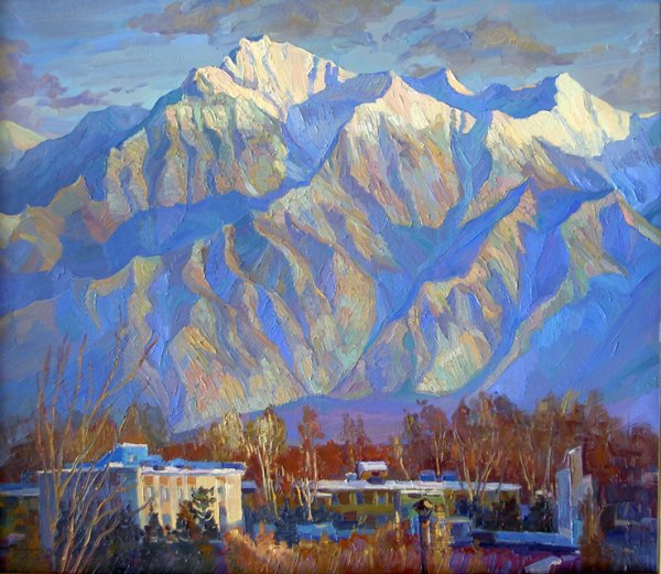 Медведь маслом