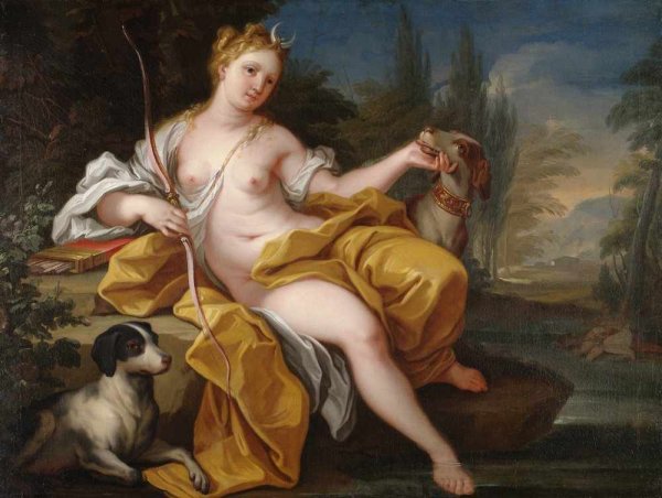 Фонтенбло Диана охотница