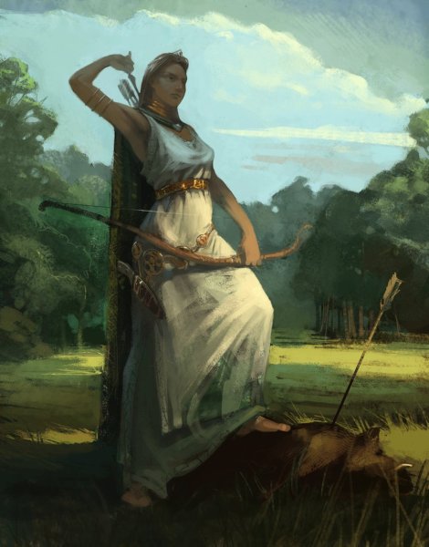 Артемида богиня охоты