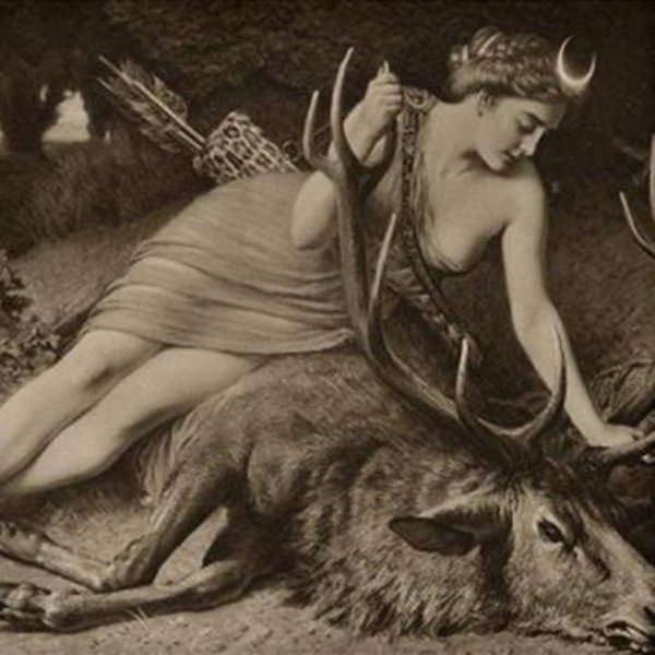 Диана охотница богиня