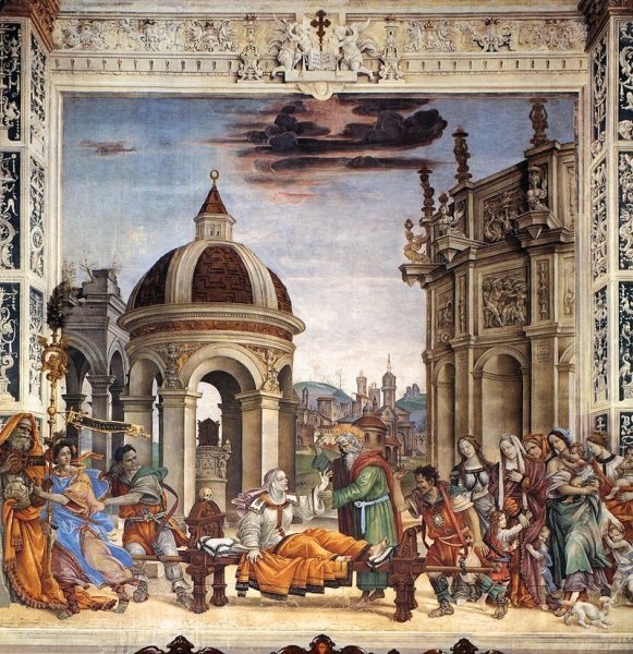 Доменико Гирландайо поклонение Пастухов