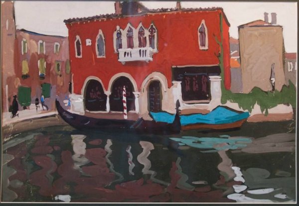 Кен Ховард акварели Венеции