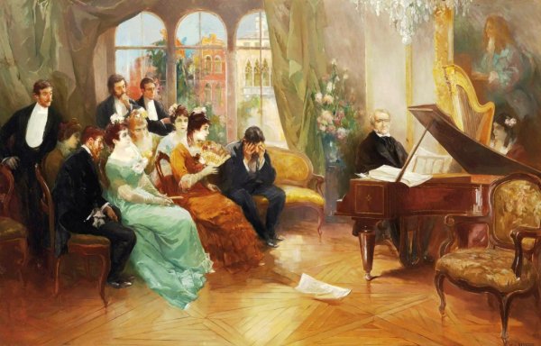 Домашнее музицирование 19 век Глинка