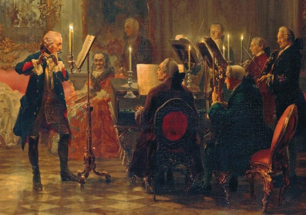 Джон Теодор Хейнц-старший “a Music Party at Melton Constable”, 1734 год