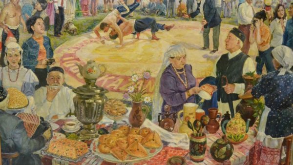 Сабантуй живопись