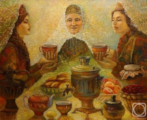 Татарские картины Бузунеевой Анастасии