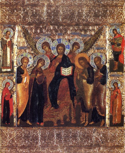 Строгановская школа живописи 17 века