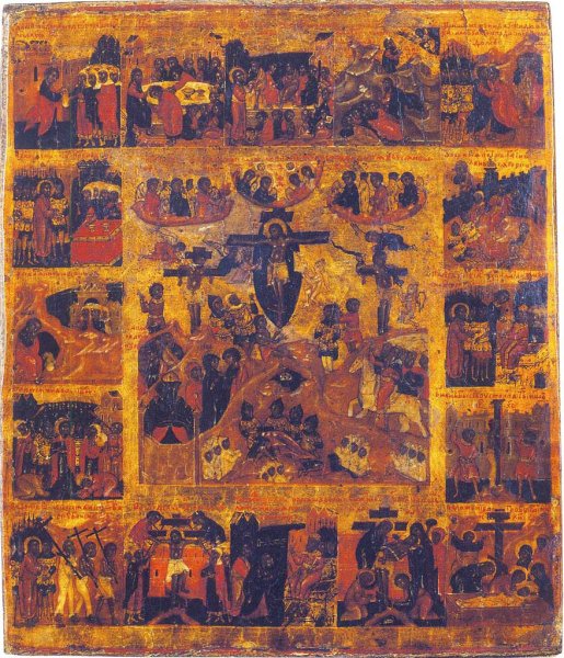 Строгановская школа иконописи 17 века