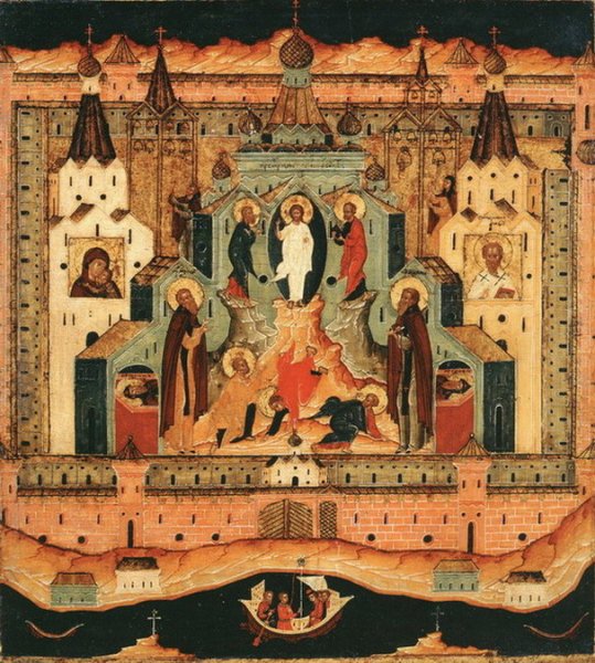 Строгановская живопись 17 века Никифор Савин