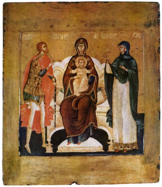 Строгановская иконописная школа 17. Век