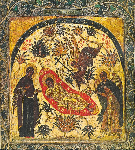 Иконы Строгановской школы 16 века