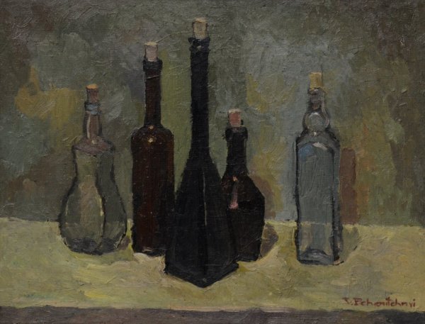 Пшеничный Валерий Юрьевич картина бутылки