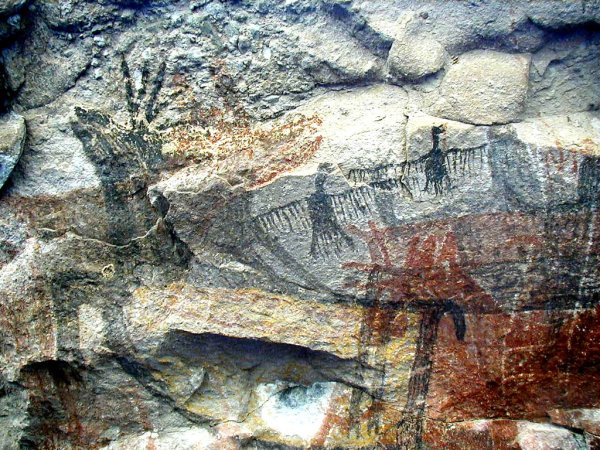 Наскальная живопись в Сьерра-де-Сан-Франсиско