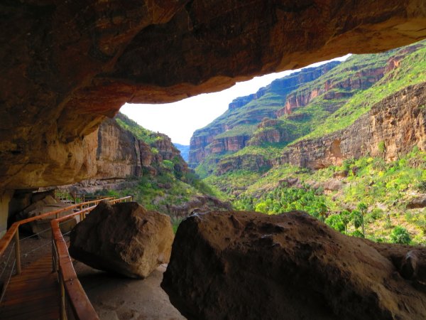 Наскальная живопись в горах Сьерра де Сан Франциско