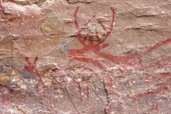 Наскальная живопись Сьерра-де-Сан-Франциско