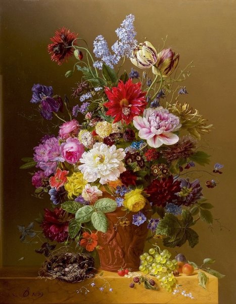 Якоб Ван де Керкховен натюрморт