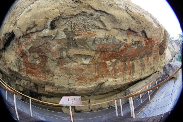 Торическая Мексика живопись Наскальная