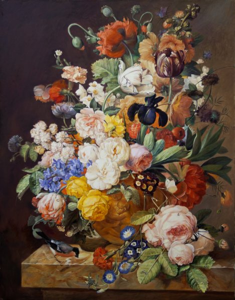 Ян Ван хейсум. Цветы